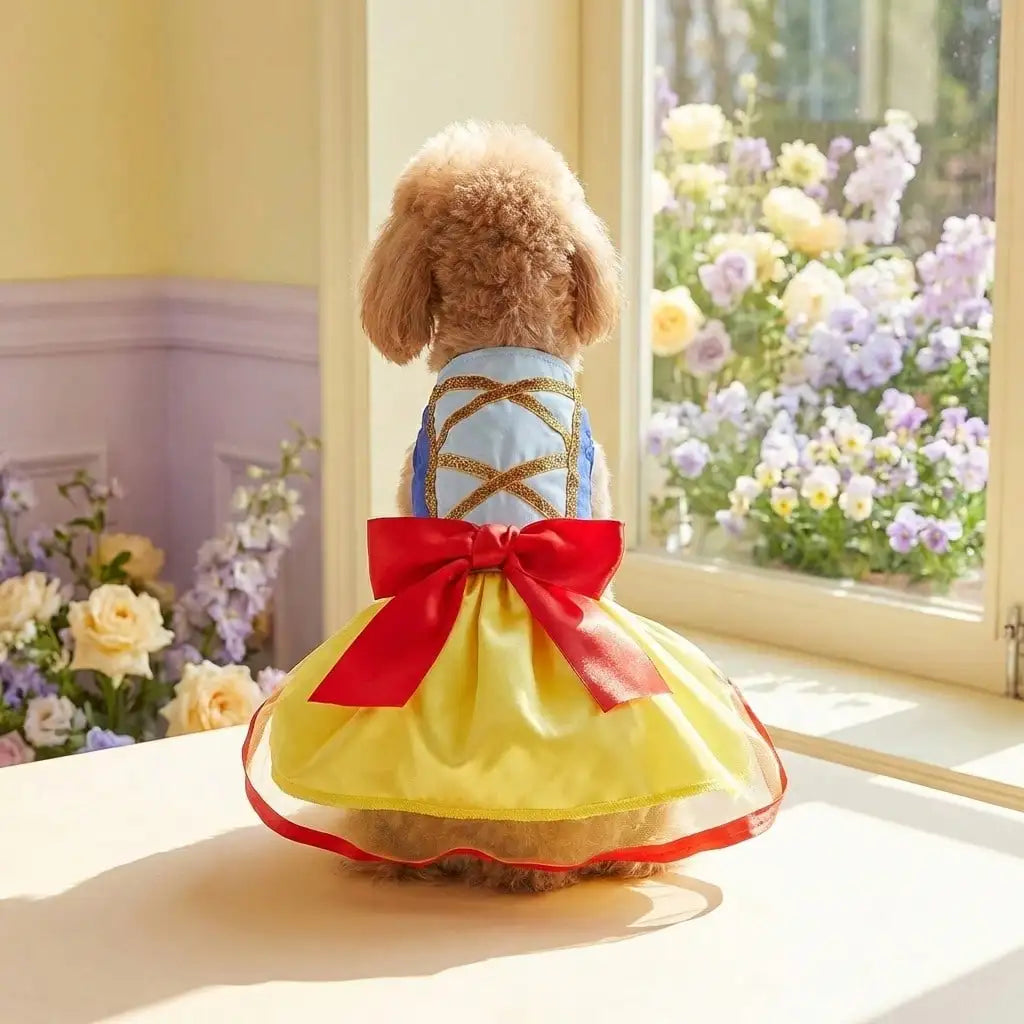 Robe de princesse pour chien