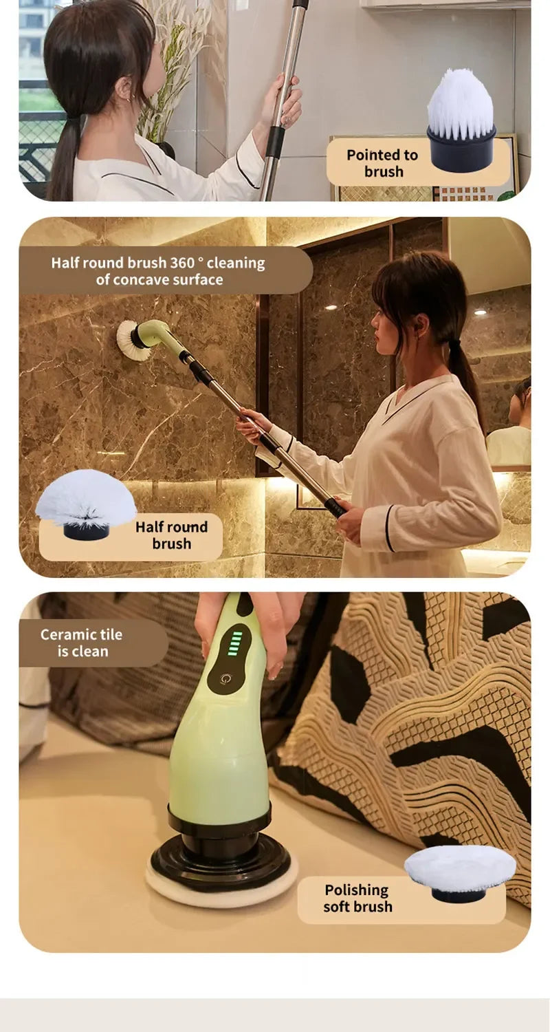Nettoyeur Rotatif electrique 9 en 1