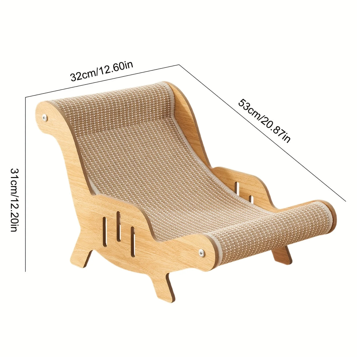 🐱 Canapé griffoir pour chat – Design ergonomique