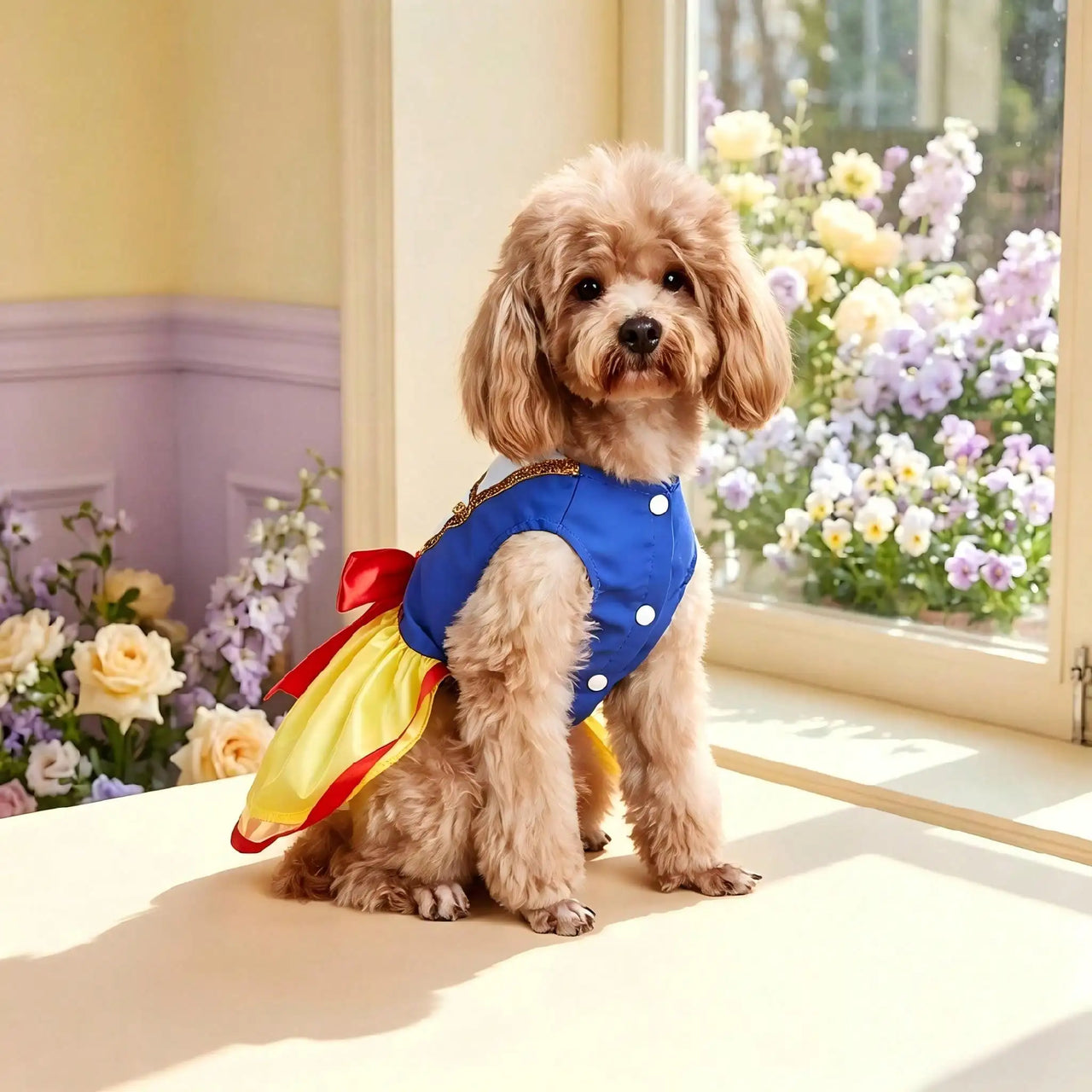 Robe de princesse pour chien