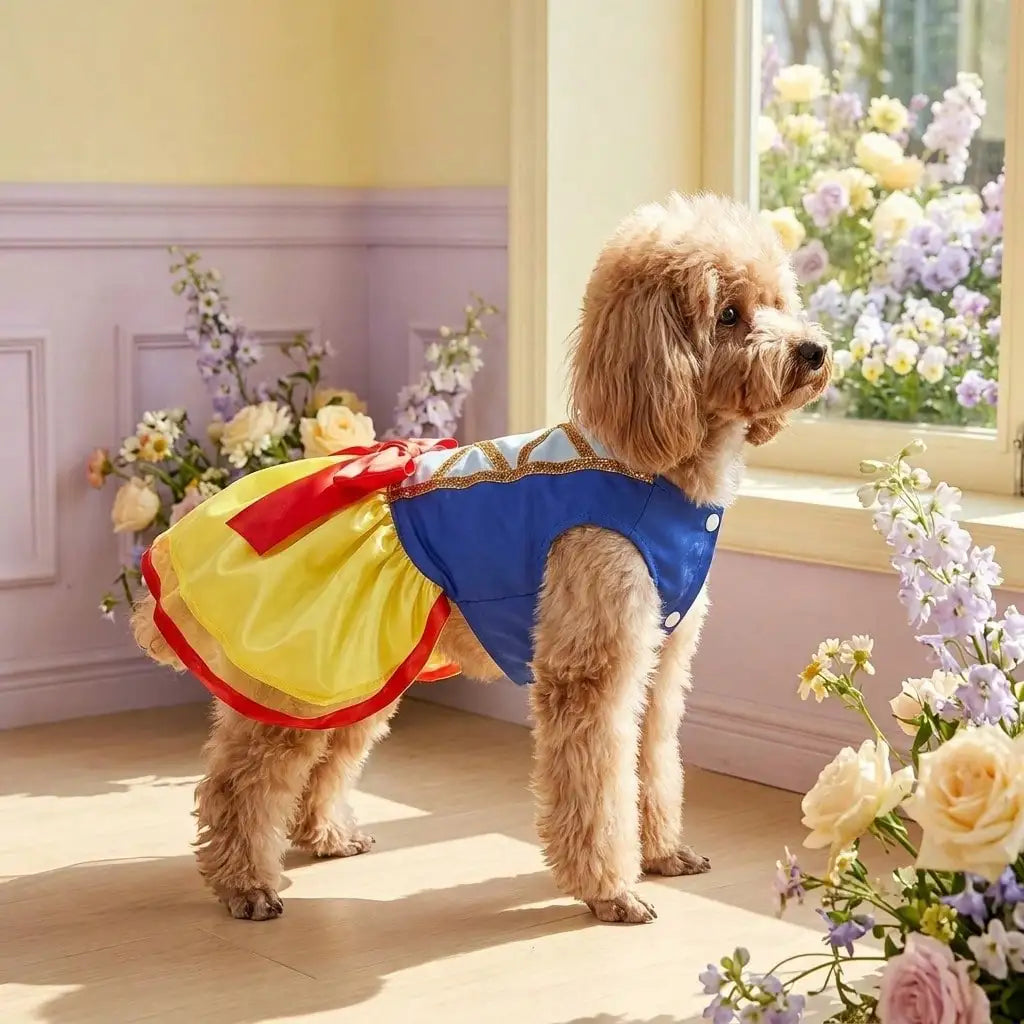 Robe de princesse pour chien