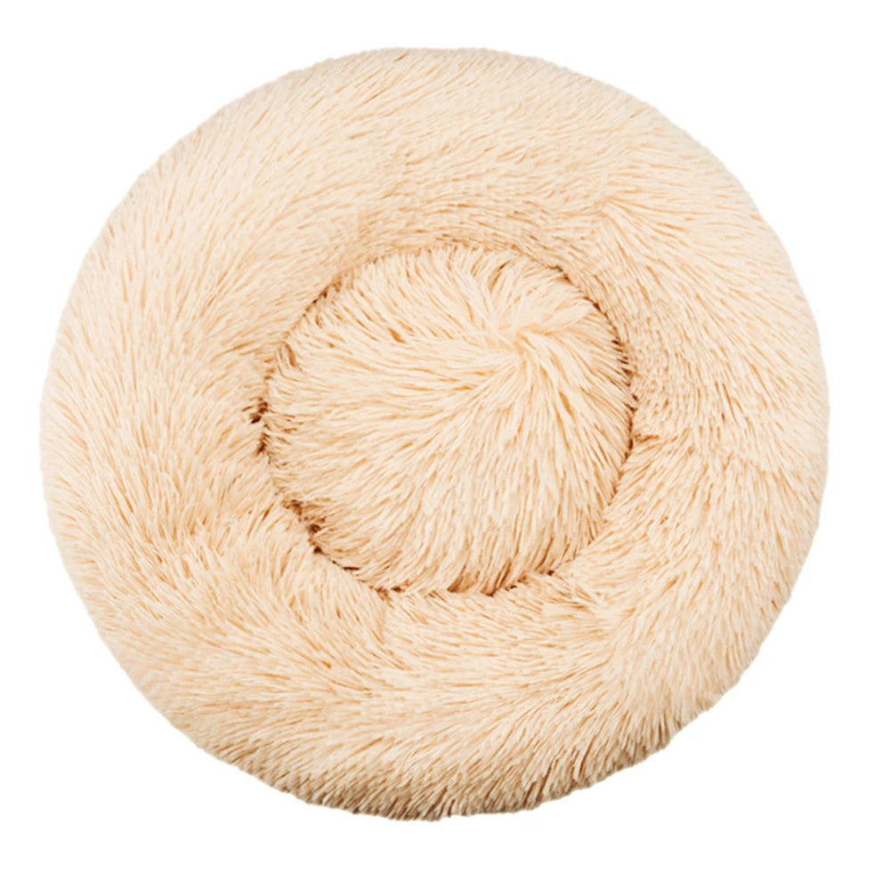 Panier rond ultra-moelleux pour chien 🐶💤