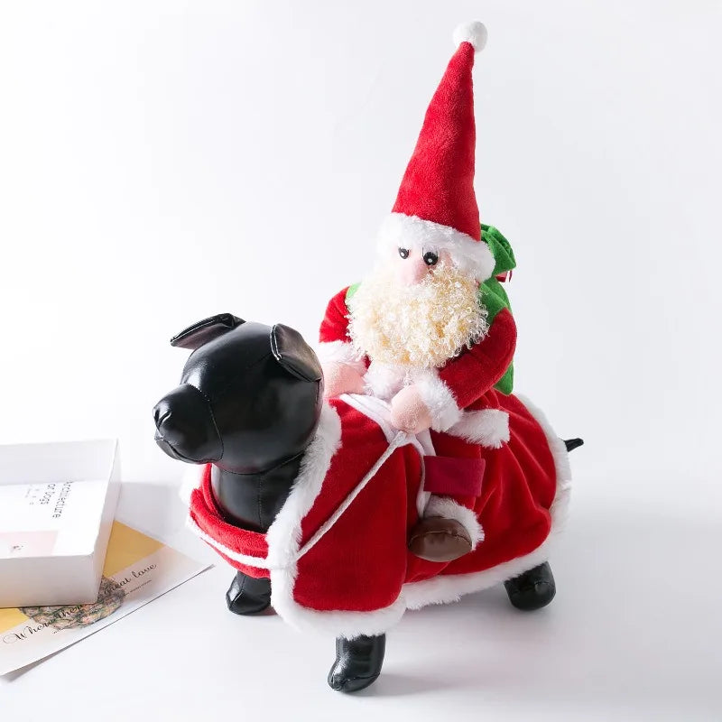Cape Père Noël pour chien