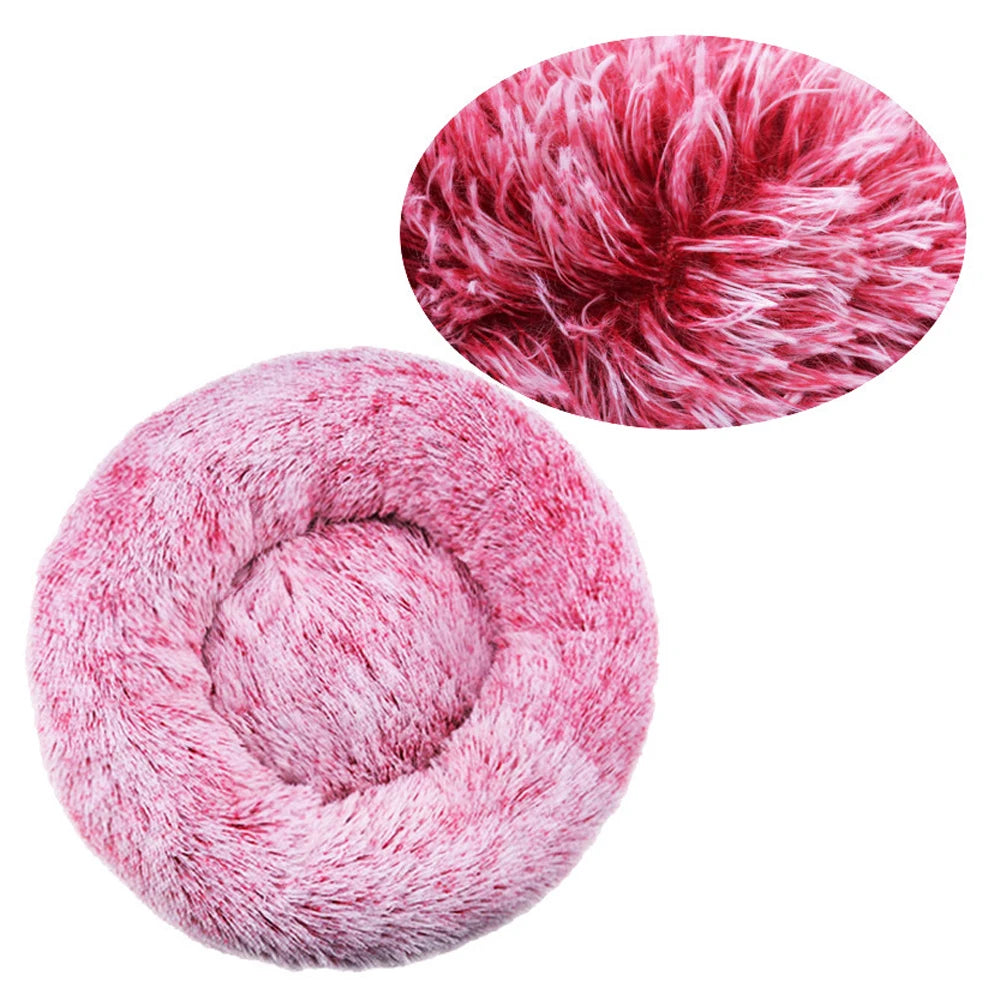 Panier rond ultra-moelleux pour chien 🐶💤