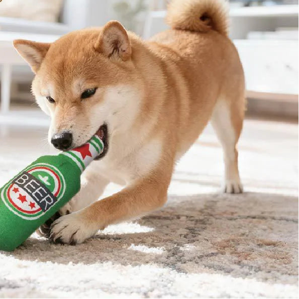 Jeux Bouteille réaliste pour chien