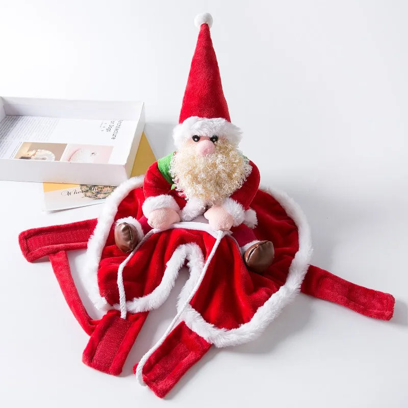 Cape Père Noël pour chien