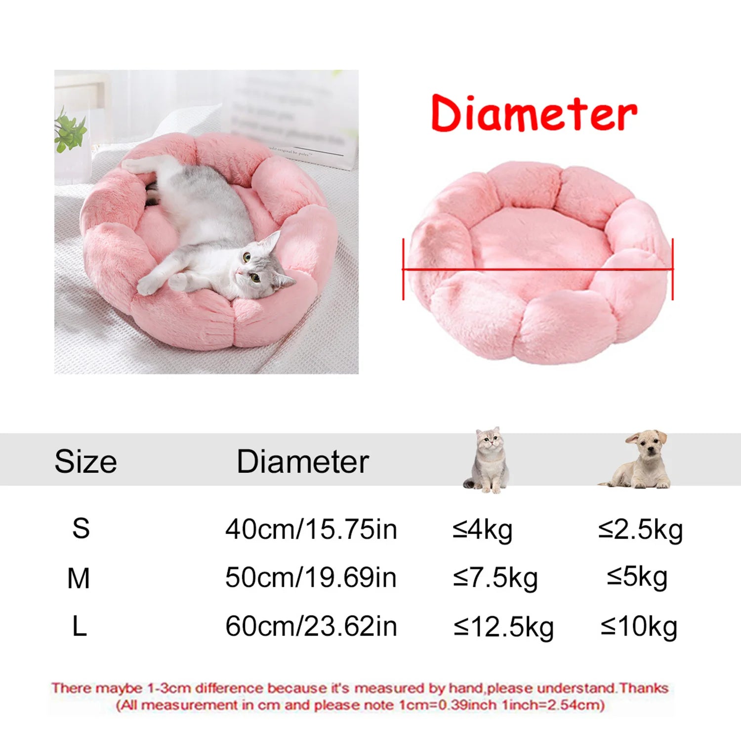 Panier rond ultra-moelleux pour chien 🐶💤