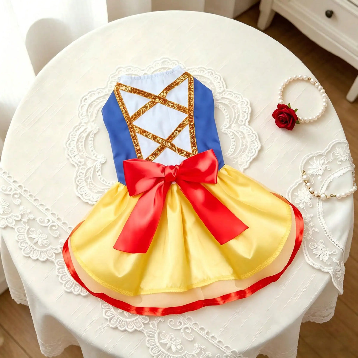Robe de princesse pour chien