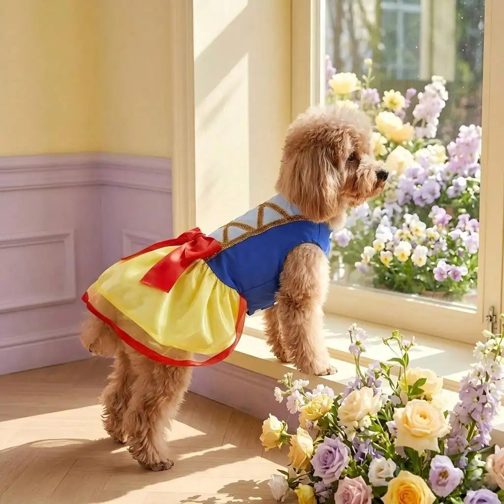 Robe de princesse pour chien