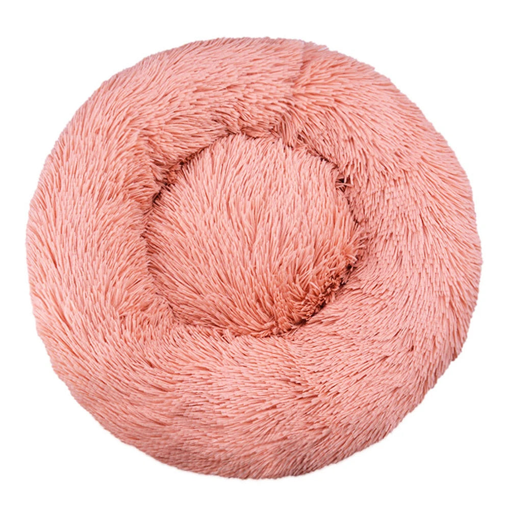 Panier rond ultra-moelleux pour chien 🐶💤
