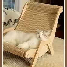 🐱 Canapé griffoir pour chat – Design ergonomique