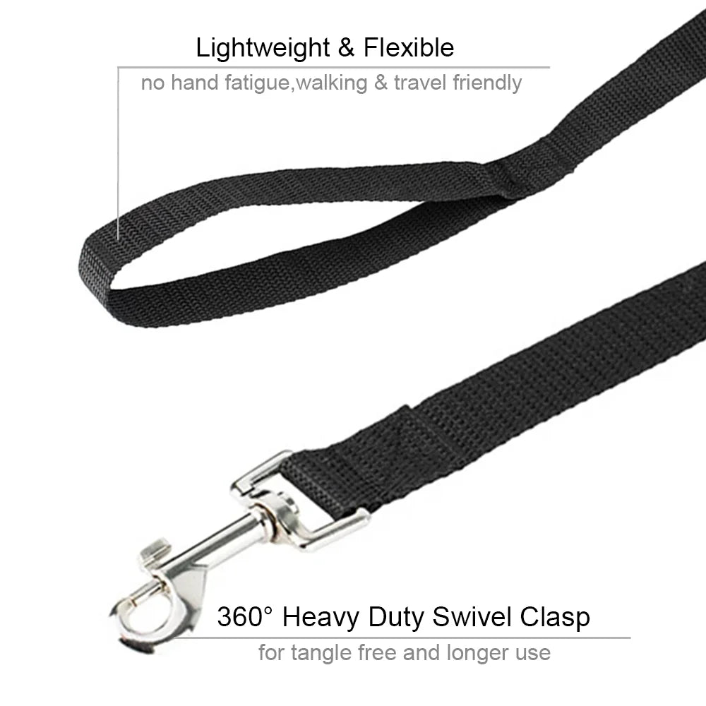 🐕 Laisse pour chien en nylon robuste – 1,5 à 50 m