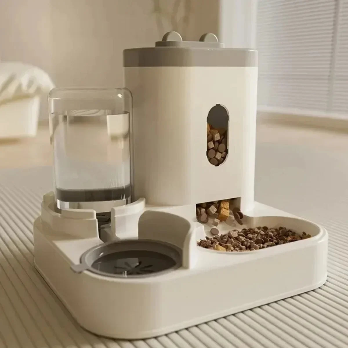 Distributeur 2 en 1 de nourriture et d’eau pour chien et chat 🐶🐱