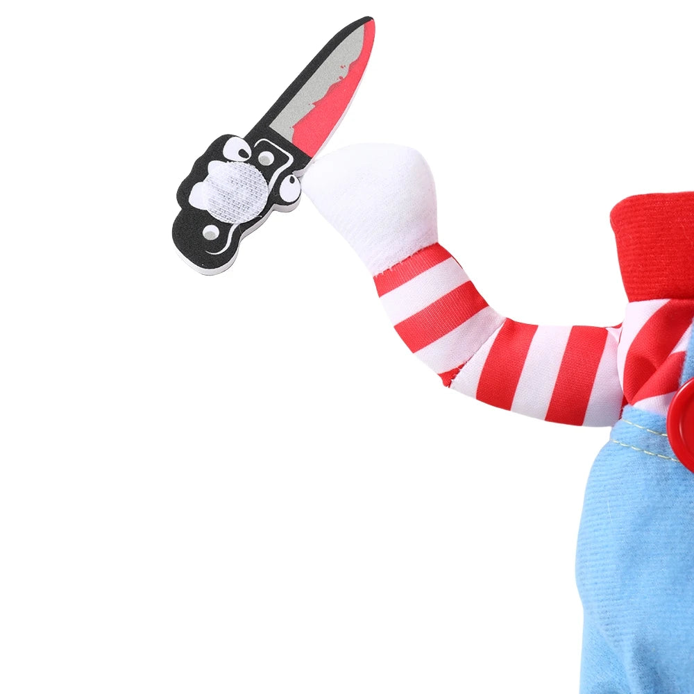 Déguisement Halloween Chucky pour chien