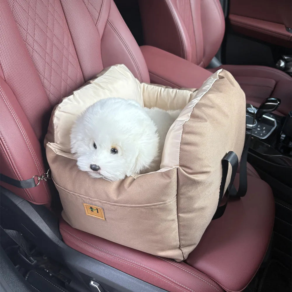 Siège auto confortable avec ceinture de sécurité pour chien et chat 🐶🐱🚗