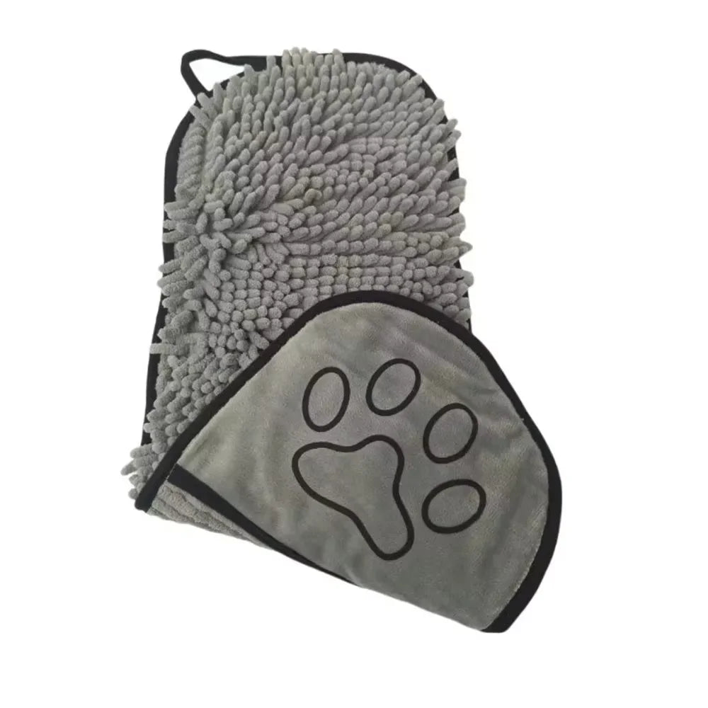 Serviette de bain ultra-absorbante pour chien et chat 🐶🐱🛁