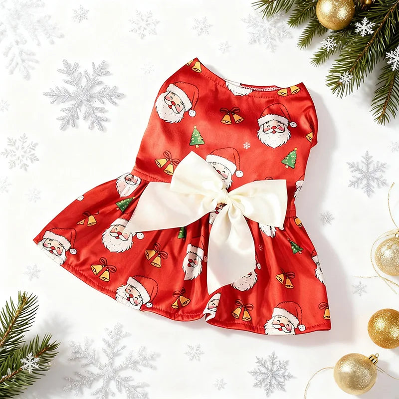 Robe de noël pour chien