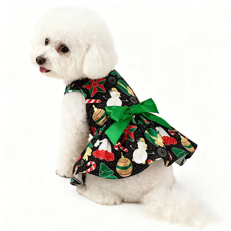 Robe de noël pour chien