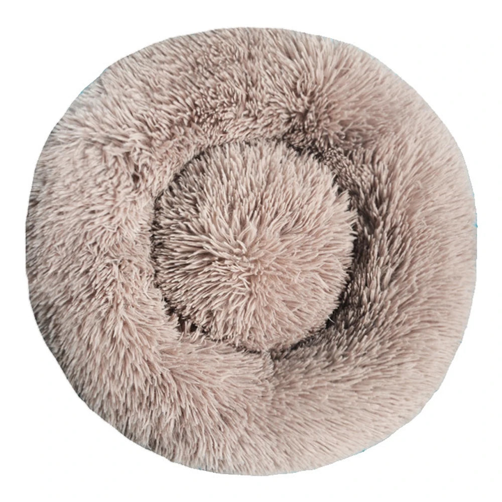 Panier rond ultra-moelleux pour chien 🐶💤