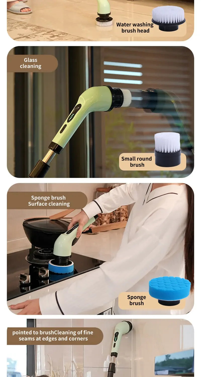 Nettoyeur Rotatif electrique 9 en 1