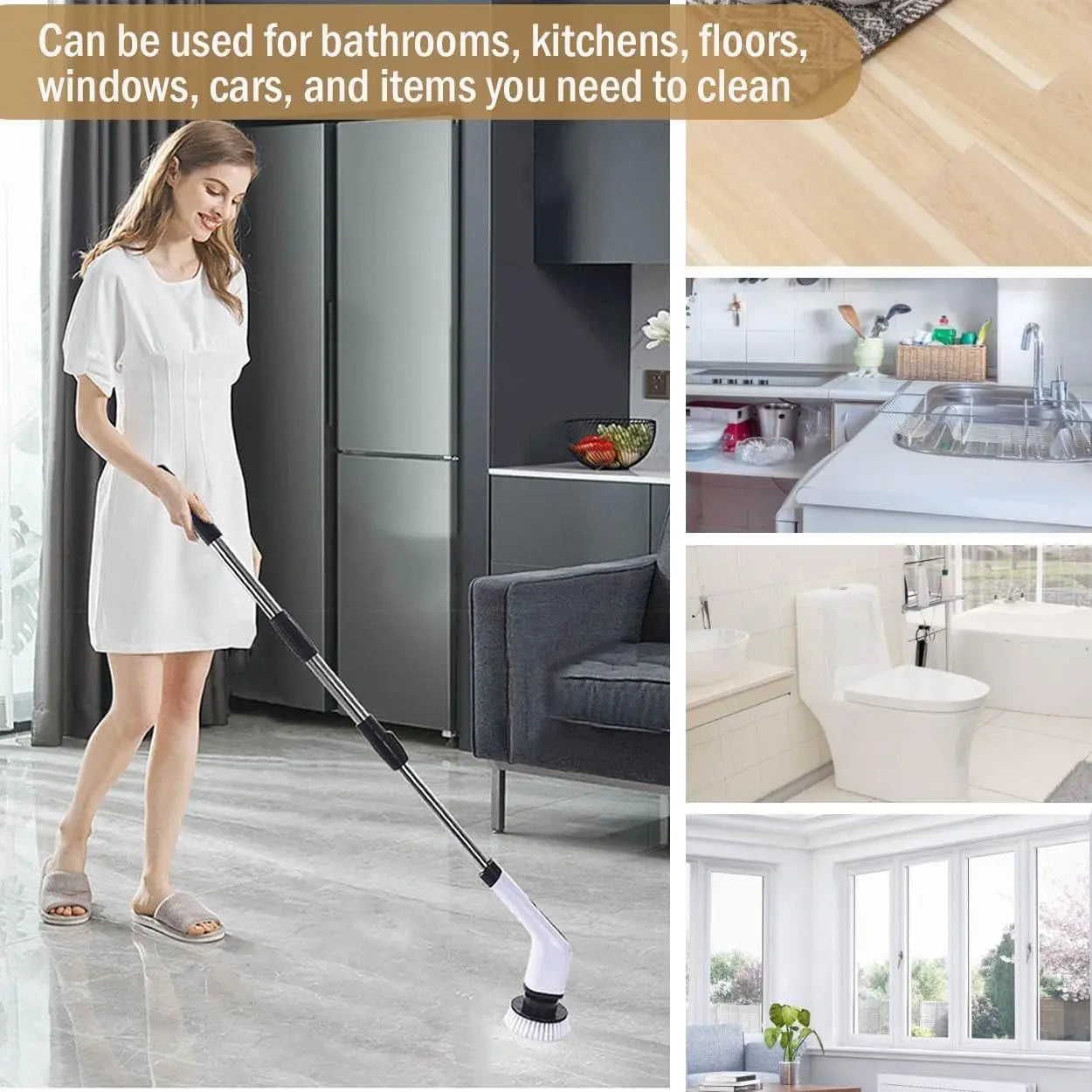 Nettoyeur Rotatif electrique 9 en 1