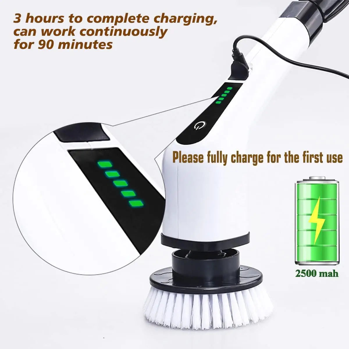 Nettoyeur Rotatif electrique 9 en 1