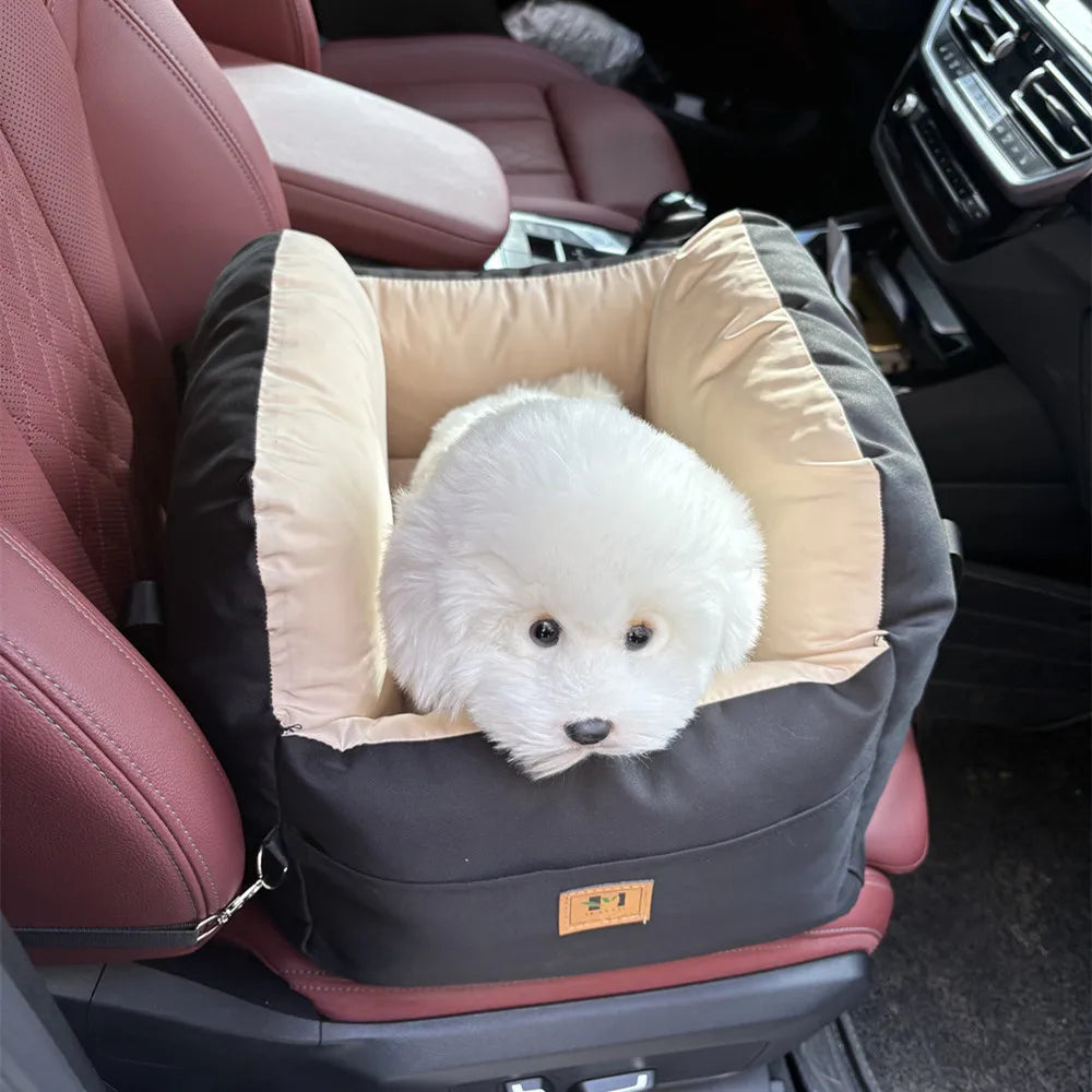 Siège auto confortable avec ceinture de sécurité pour chien et chat 🐶🐱🚗