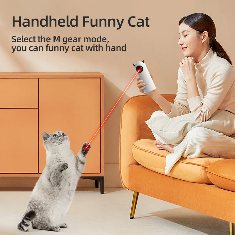 Jouet laser interactif automatique pour chat – ROJECO 🐱✨