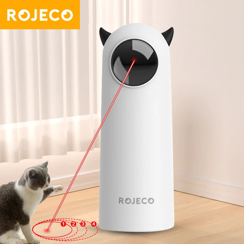 Jouet laser interactif automatique pour chat – ROJECO 🐱✨